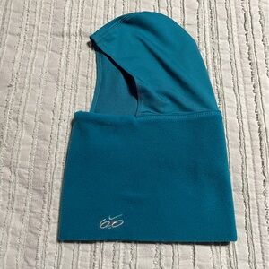 Nike Blue Hooded Scarf